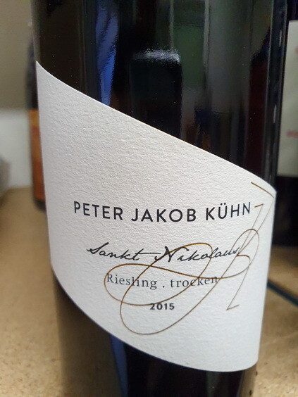 Peter Jakob Kühn - St. Nikolaus Riesling GG 2015 Peter Jakob Kühn - St. Nikolaus Riesling GG 2015