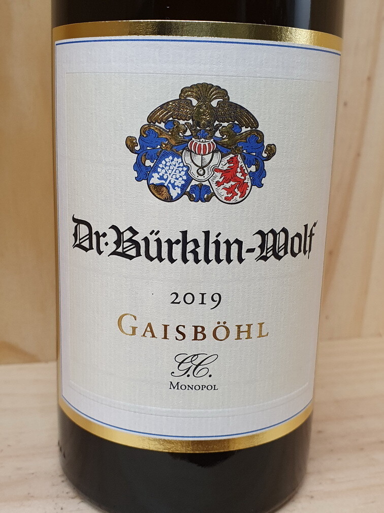 Bürklin-Wolf - Ruppertsberger Gaisböhl Riesling G.C. 2019 Bürklin-Wolf - Ruppertsberger Gaisböhl Riesling G.C. 2019
