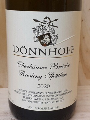 Dönnhoff - Oberhäuser Brücke Riesling Spätlese 2020 Dönnhoff - Oberhäuser Brücke Riesling Spätlese 2020