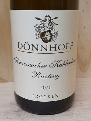 Dönnhoff - Kreuznacher Kahlenberg Riesling trocken Erste Lage 2020 Dönnhoff - Kreuznacher Kahlenberg Riesling trocken Erste Lage 2020