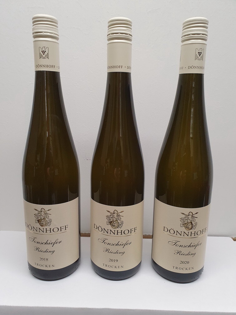 Dönnhoff - Tonschiefer Riesling Vertikale 2018-2023 Dönnhoff - Tonschiefer Riesling Vertikale 2018-2023