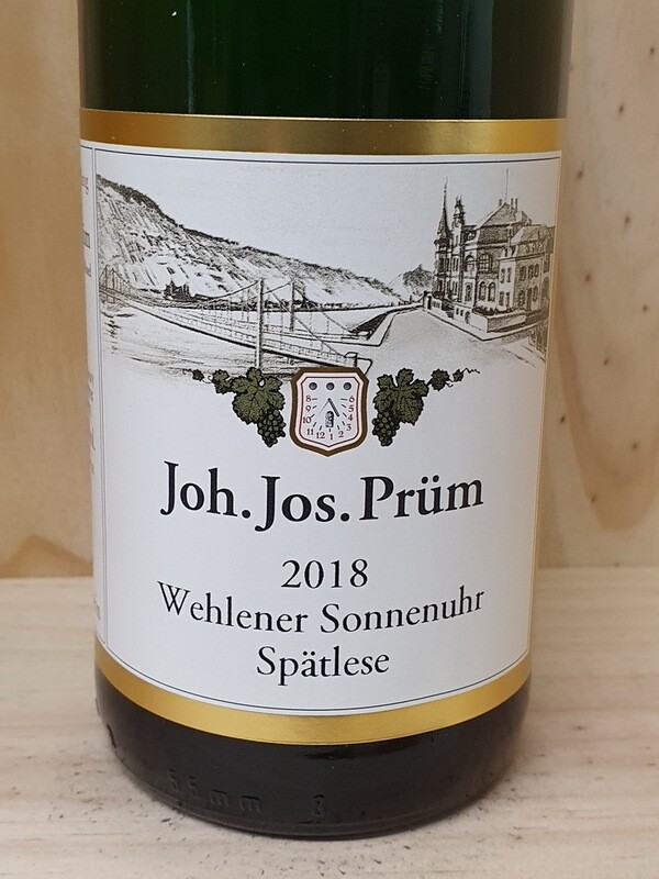 Joh. Jos. Prüm - Wehlener Sonnenuhr Riesling Spätlese 2018 Joh. Jos. Prüm - Wehlener Sonnenuhr Riesling Spätlese 2018