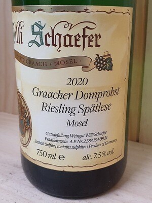 Willi Schaefer - Graacher Domprobst Riesling Spätlese -AP05- 2020 Willi Schaefer - Graacher Domprobst Riesling Spätlese -AP05- 2020