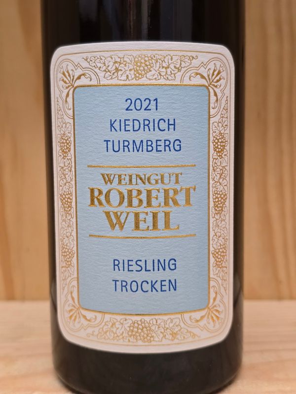 Robert Weil - Kiedricher Turmberg Riesling trocken 2021 Erste Lage Robert Weil - Kiedricher Turmberg Riesling trocken 2021 Erste Lage