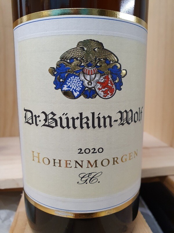 Bürklin-Wolf - Deidesheimer Hohenmorgen Riesling G.C. 2020 Magnum Bürklin-Wolf - Deidesheimer Hohenmorgen Riesling G.C. 2020 Magnum