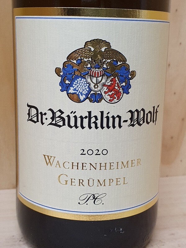 Bürklin-Wolf - Wachenheimer Gerümpel Riesling P.C. 2020 Bürklin-Wolf - Wachenheimer Gerümpel Riesling P.C. 2020