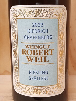 Robert Weil - Kiedricher Gräfenberg Riesling Spätlese 2022 Robert Weil - Kiedricher Gräfenberg Riesling Spätlese 2022