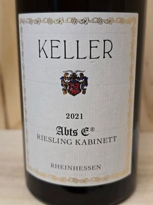 Weingut Keller - Westhofener Brunnenhäuschen Abts Erde Riesling Kabinett 2021 Weingut Keller - Westhofener Brunnenhäuschen Abts Erde Riesling Kabinett 2021