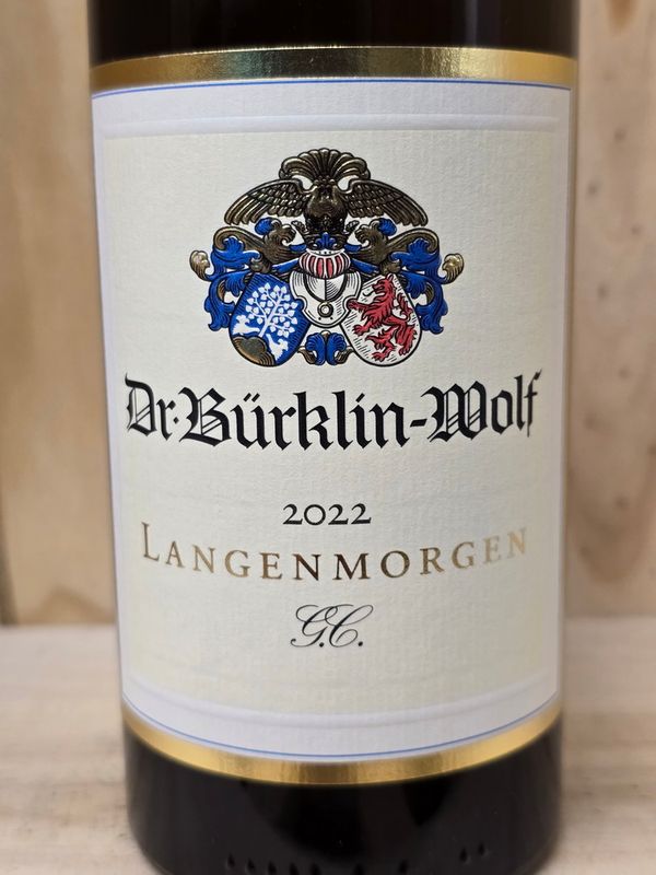 Bürklin-Wolf - Riesling Langenmorgen G.C. 2022 Bürklin-Wolf - Riesling Langenmorgen G.C. 2022