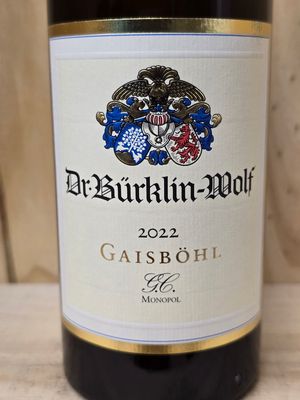 Bürklin-Wolf - Riesling Ruppertsberger Gaisböhl G.C. 2022