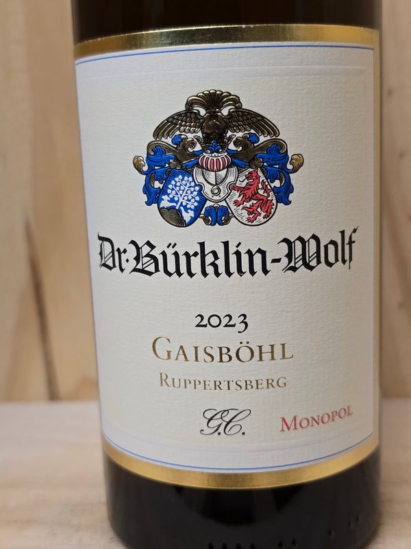 Bürklin-Wolf - Riesling Ruppertsberger Gaisböhl G.C. 2023 Bürklin-Wolf - Riesling Ruppertsberger Gaisböhl G.C. 2023