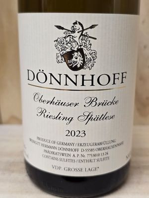 Dönnhoff - Oberhäuser Brücke Riesling Spätlese 2023 Dönnhoff - Oberhäuser Brücke Riesling Spätlese 2023