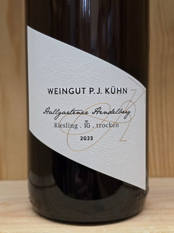 Peter Jakob Kühn - Riesling Hallgartener Hendelberg Erste Lage 2023 Magnum