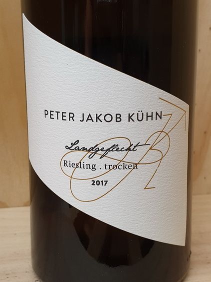 Peter Jakob Kühn - Landgeflecht Riesling trocken Unikat 2017 Peter Jakob Kühn - Landgeflecht Riesling trocken Unikat 2017