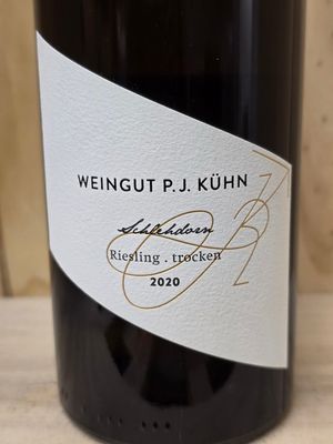 Peter Jakob Kühn - Landgeflecht Riesling trocken Unikat 2020 Peter Jakob Kühn - Landgeflecht Riesling trocken Unikat 2020