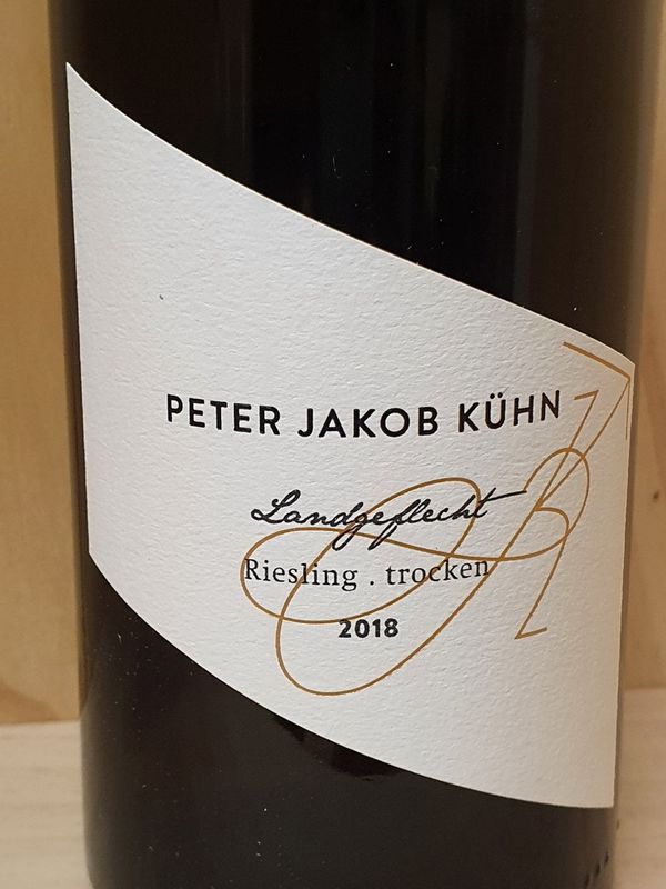 Peter Jakob Kühn - Landgeflecht Riesling trocken Unikat 2018 Peter Jakob Kühn - Landgeflecht Riesling trocken Unikat 2018