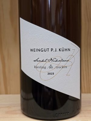 Peter Jakob Kühn - St. Nikolaus Riesling GG 2023 Magnum Peter Jakob Kühn - St. Nikolaus Riesling GG 2023 Magnum