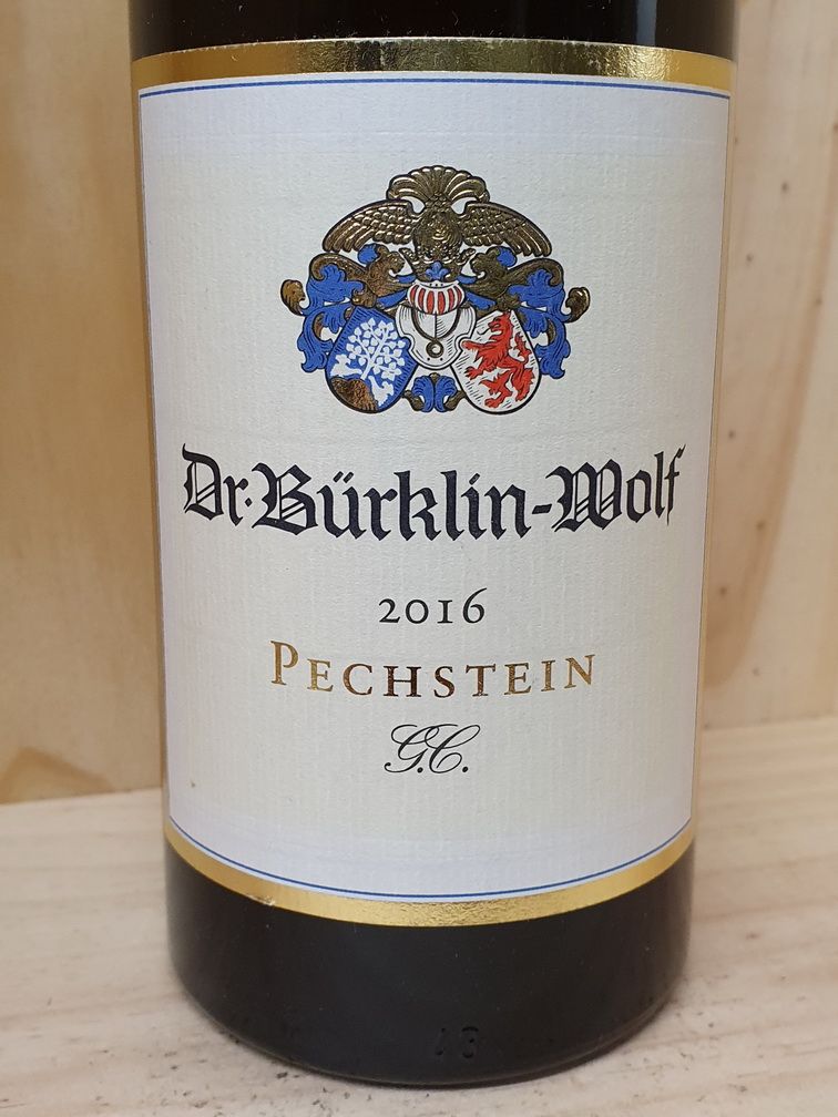 Bürklin-Wolf - Pechstein Riesling G.C. 2016 Bürklin-Wolf - Pechstein Riesling G.C. 2016