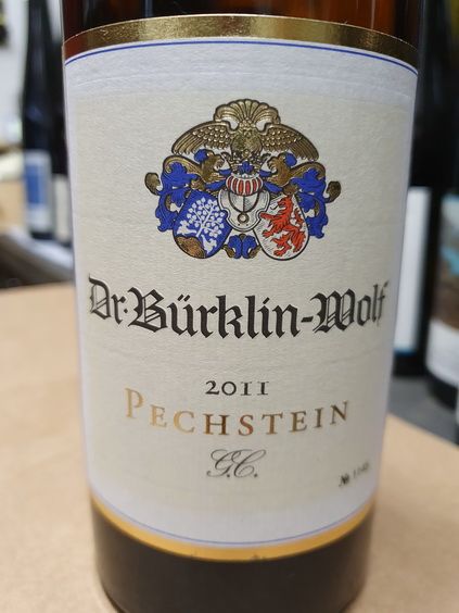 Bürklin-Wolf - Pechstein Riesling G.C. Vertikale 2011-2016 Bürklin-Wolf - Pechstein Riesling G.C. Vertikale 2011-2016