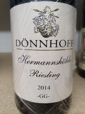 Dönnhoff - Niederhäuser Hermannshöhle Riesling GG 2014 Dönnhoff - Niederhäuser Hermannshöhle Riesling GG 2014