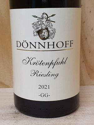 Dönnhoff - Kreuznacher Krötenpfuhl Riesling GG 2021 Dönnhoff - Kreuznacher Krötenpfuhl Riesling GG 2021