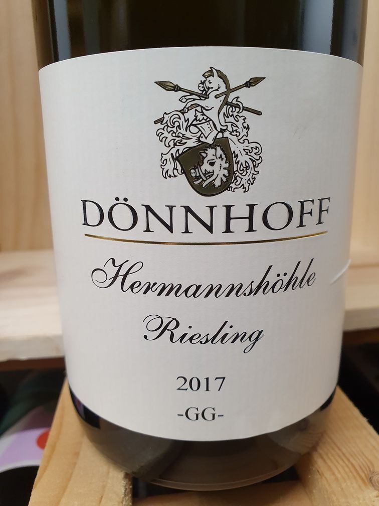 Dönnhoff - Niederhäuser Hermannshöhle Riesling GG Vertikale 2017-2020 Dönnhoff - Niederhäuser Hermannshöhle Riesling GG Vertikale 2017-2020