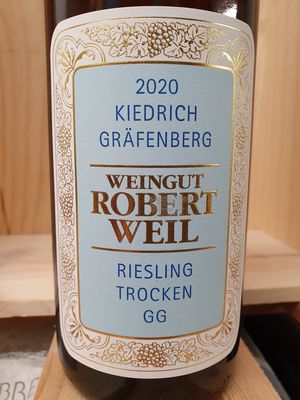 Robert Weil - Kiedrich Gräfenberg Riesling GG 2020 Magnum Robert Weil - Kiedrich Gräfenberg Riesling GG 2020 Magnum