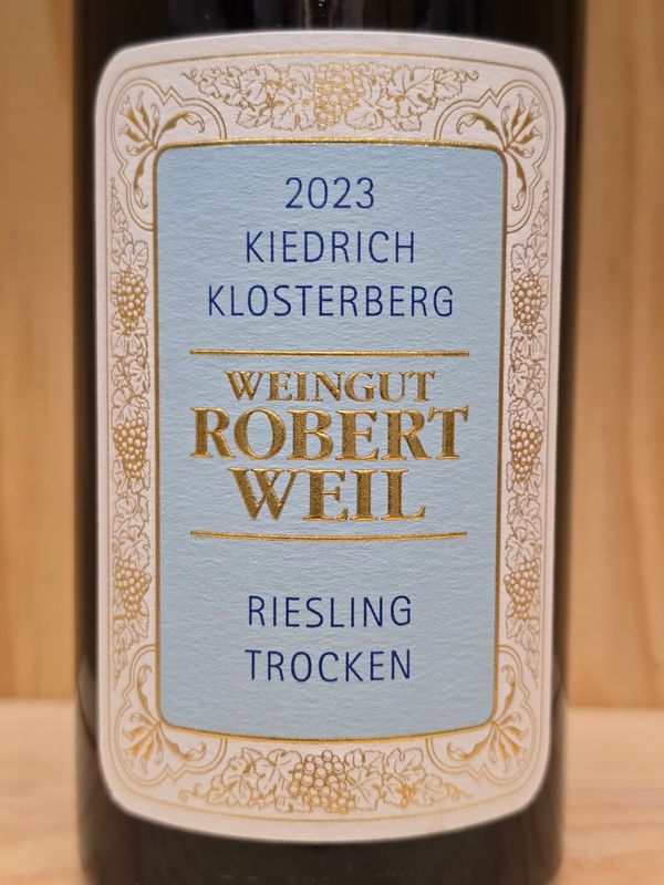 Robert Weil - Kiedrich Klosterberg Riesling trocken 2023 1. Lage