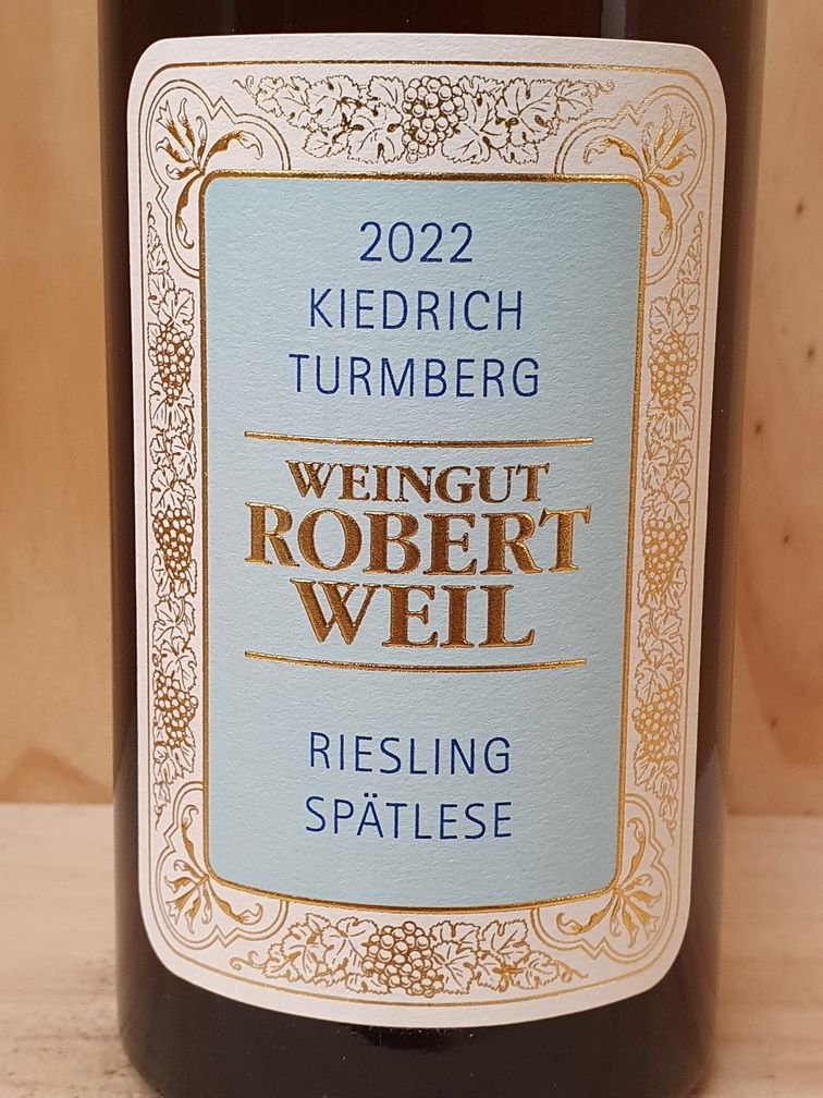 Robert Weil - Kiedrich Turmberg Riesling Spätlese 2022 Robert Weil - Kiedrich Turmberg Riesling Spätlese 2022