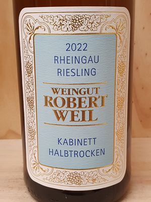 Robert Weil - Riesling Kabinett halbtrocken 2022
