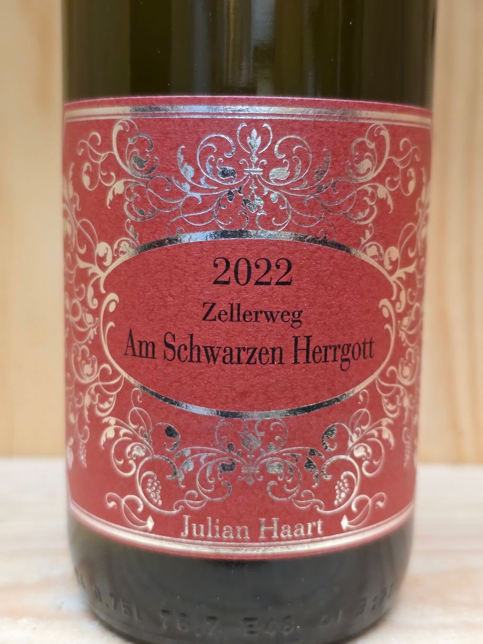 Julian Haart - Mölsheimer Zellerweg "Am Schwarzen Herrgott"  Riesling Grosse Lage 2022