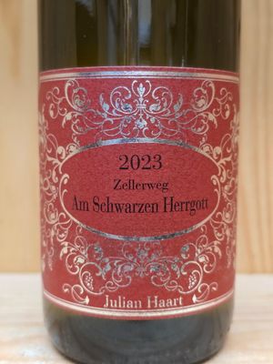 Julian Haart - Mölsheimer Zellerweg "Am Schwarzen Herrgott"  Riesling Grosse Lage 2023