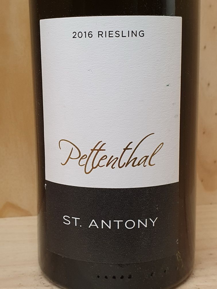 St. Antony - Nierstein Pettenthal Riesling GG 2016 St. Antony - Nierstein Pettenthal Riesling GG 2016