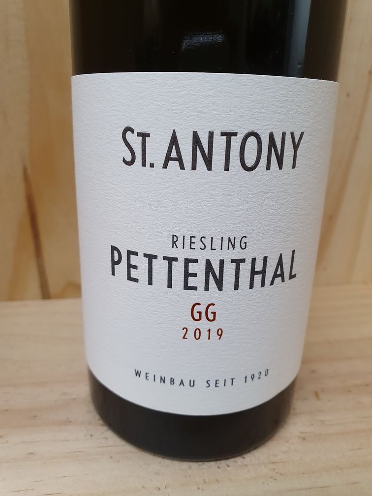 St. Antony - Nierstein Pettenthal Riesling GG 2019 St. Antony - Nierstein Pettenthal Riesling GG 2019