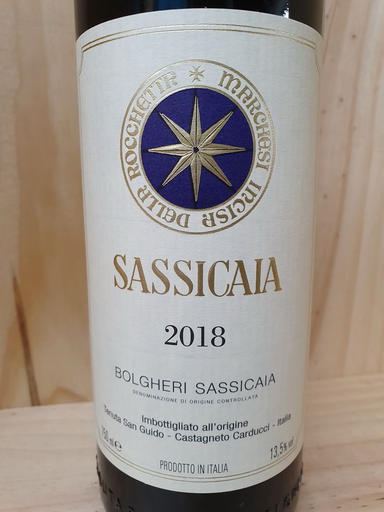 Tenuta San Guido - Sassicaia 2018 Tenuta San Guido - Sassicaia 2018