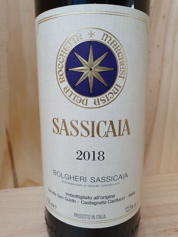 Tenuta San Guido - Sassicaia 2018 Tenuta San Guido - Sassicaia 2018
