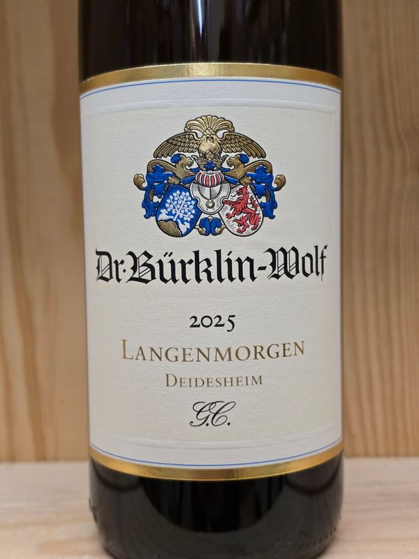 Bürklin-Wolf - Riesling Langenmorgen G.C. 2025 Magnum Bürklin-Wolf - Riesling Langenmorgen G.C. 2025 Magnum