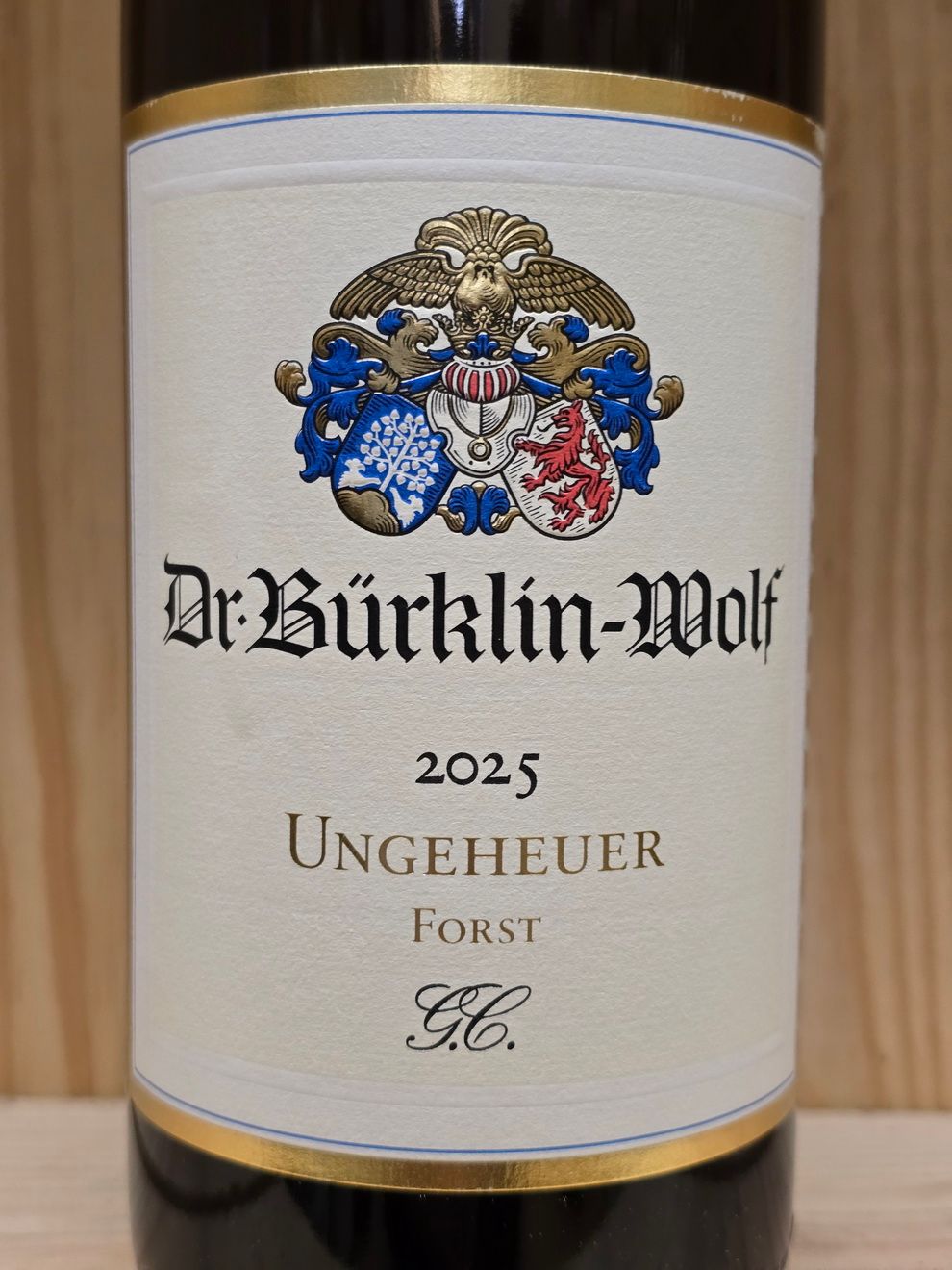 Bürklin-Wolf - Ungeheuer G.C. Riesling 2025 Magnum Bürklin-Wolf - Ungeheuer G.C. Riesling 2025 Magnum
