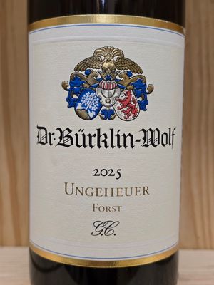 Bürklin-Wolf - Ungeheuer G.C. Riesling 2025 Magnum Bürklin-Wolf - Ungeheuer G.C. Riesling 2025 Magnum