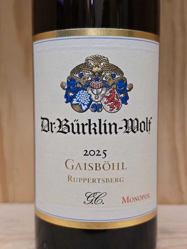 Bürklin-Wolf - Ruppertsberger Gaisböhl Riesling G.C. 2025 Bürklin-Wolf - Ruppertsberger Gaisböhl Riesling G.C. 2025