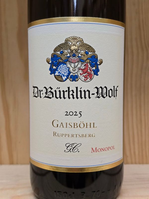 Bürklin-Wolf - Ruppertsberger Gaisböhl Riesling G.C. 2025 Magnum Bürklin-Wolf - Ruppertsberger Gaisböhl Riesling G.C. 2025 Magnum