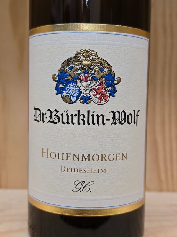 Bürklin-Wolf - Deidesheimer Hohenmorgen Riesling G.C. 2025 Bürklin-Wolf - Deidesheimer Hohenmorgen Riesling G.C. 2025