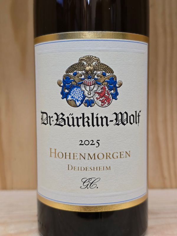 Bürklin-Wolf - Deidesheimer Hohenmorgen Riesling G.C. 2025 Bürklin-Wolf - Deidesheimer Hohenmorgen Riesling G.C. 2025