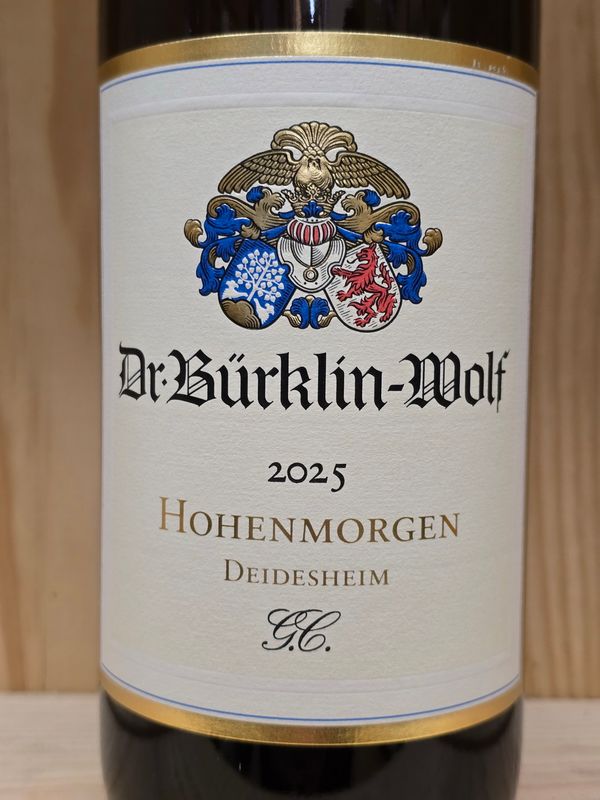 Bürklin-Wolf - Deidesheimer Hohenmorgen Riesling G.C. 2025 Magnum Bürklin-Wolf - Deidesheimer Hohenmorgen Riesling G.C. 2025 Magnum