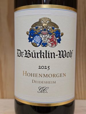 Bürklin-Wolf - Deidesheimer Hohenmorgen Riesling G.C. 2025 Magnum Bürklin-Wolf - Deidesheimer Hohenmorgen Riesling G.C. 2025 Magnum
