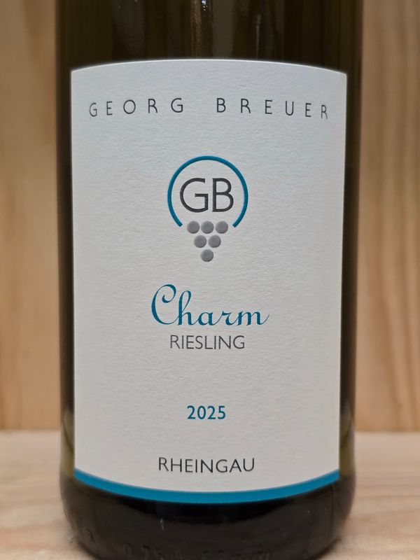 Georg Breuer - GB Charm Riesling halbtrocken 2025 Georg Breuer - GB Charm Riesling halbtrocken 2025