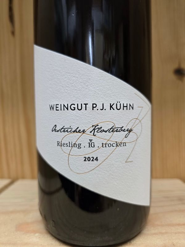 Peter Jakob Kühn - Oestricher Klosterberg Riesling trocken 2024 Erste Lage Magnum Peter Jakob Kühn - Oestricher Klosterberg Riesling trocken 2024 Erste Lage Magnum