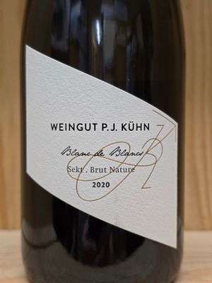 Peter Jakob Kühn - Sekt Blanc de Blancs Brut Nature 2020 Peter Jakob Kühn - Sekt Blanc de Blancs Brut Nature 2020