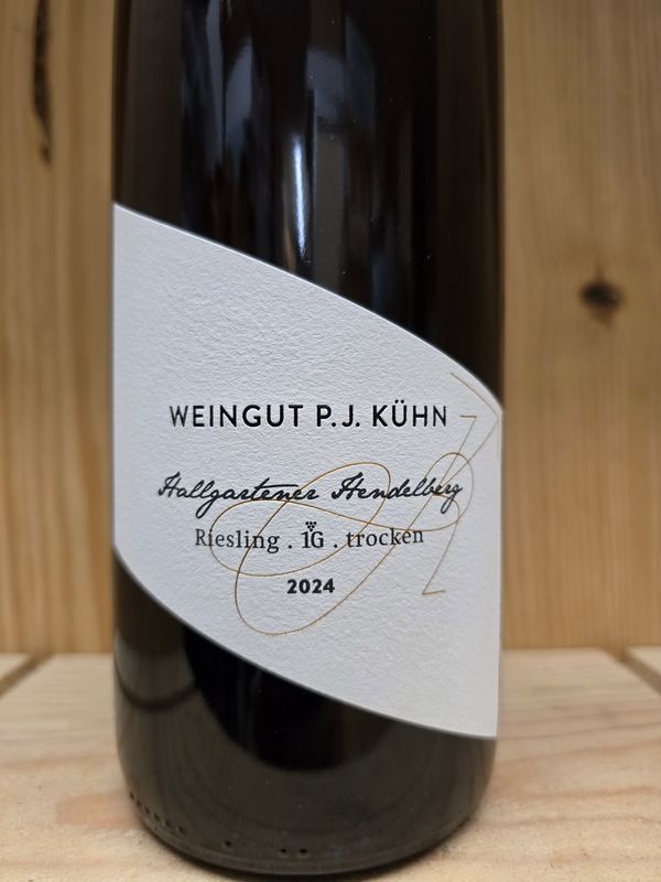 Peter Jakob Kühn - Riesling Hallgartener Hendelberg Erste Lage 2024 Magnum Peter Jakob Kühn - Riesling Hallgartener Hendelberg Erste Lage 2024 Magnum