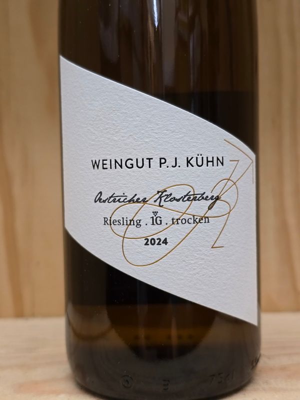 Peter Jakob Kühn - Oestricher Klosterberg Riesling trocken 2024 Erste Lage Peter Jakob Kühn - Oestricher Klosterberg Riesling trocken 2024 Erste Lage